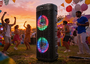 Une enceinte karaoké lumineuse bluetooth