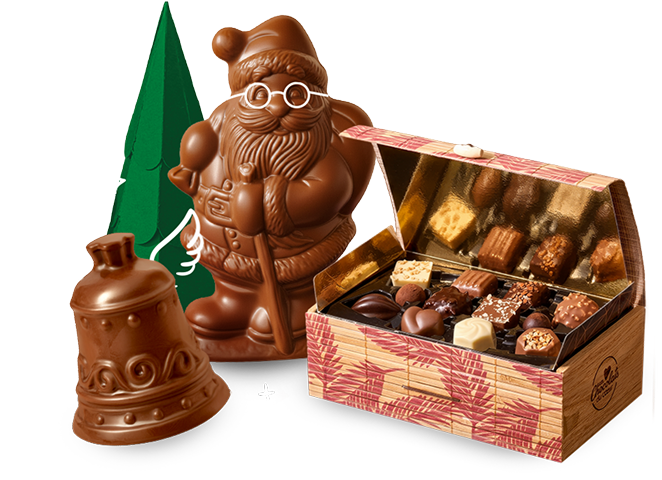 chocolats de noel - moulage de paques