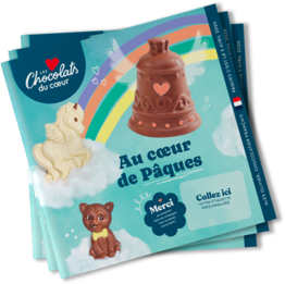 catalogue de chocolats à distribuer