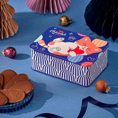 langue de chat en chocolat