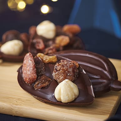 mendiants en chocolat