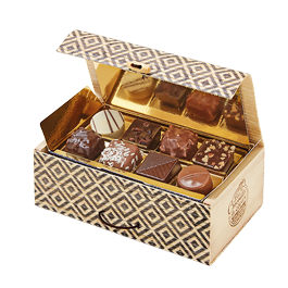 deux coffrets de chocolats